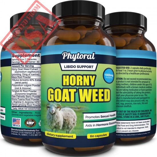 Pure Horny Goat Weed Extract with Maca Powder USA Made Online in Pakistan