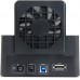 StarTech.com Hot-Swap Hard Drive Docking Station for 2.5"/3.5" SATA III Hard Drives - External eSATA/USB 3.0 Hard Drive Dock w/ UASP (SDOCKU33EF) , Black