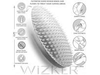 Buy Exfoliating Brush WIZKER Wet & Dry Original Bump Ingrown Hairs, FirmFlex Bristles sale in pakistan