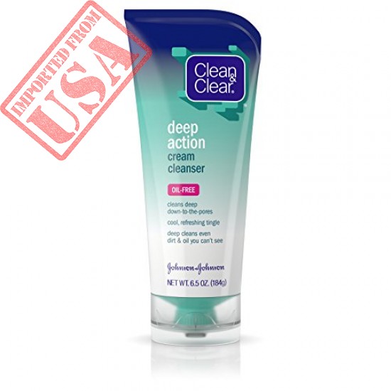Buy Clean & Clear Oil-Free Deep Action Cream Facial Cleanser Online in Pakistan