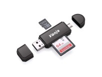 Buy Vanja SD/Micro SD Card Reader, USB OTG Adapter and USB 2.0 imported from USA