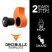 Decibullz Custom Molded Earplugs 31dB Highest NRR made in USA sale in Pakistan