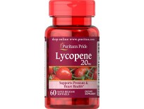 Puritans Pride Lycopene 20 Mg Softgels, 60 Count