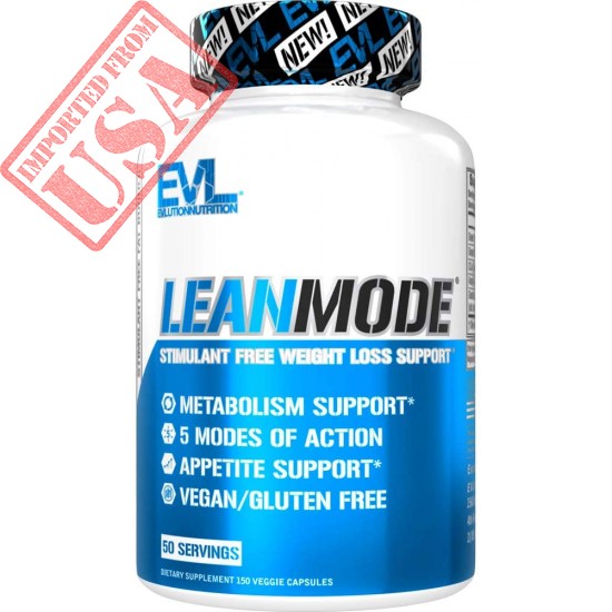 Evlution Nutrition Lean Mode - Complete Stimulant-Free Weight Loss Support and Diet System with Green Coffee, Carnitine, CLA, Green Tea, Garcinia Cambogia for Fat Burning and Metabolism (50 Servings)