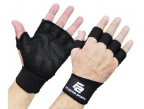 ventilated weight lifting gloves with built in wrist wraps shop online in pakistan