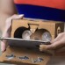 I Am Cardboard VR Box | The Best Google Cardboard Virtual Reality Viewer for iPhone and Android | Google Cardboard v2 Headset Inspired | Small and Unique Travel Gift Under 20 Dollars (Brown)