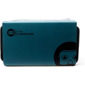 I Am Cardboard VR Box | The Best Google Cardboard Virtual Reality Viewer for iPhone and Android | Google Cardboard v2 Headset Inspired | Small and Unique Travel Gift Under 20 Dollars (Blue)