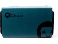 I Am Cardboard VR Box | The Best Google Cardboard Virtual Reality Viewer for iPhone and Android | Google Cardboard v2 Headset Inspired | Small and Unique Travel Gift Under 20 Dollars (Blue)