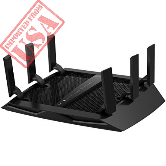 NETGEAR Nighthawk X6 AC3000 Dual Band Smart WiFi Router, Gigabit