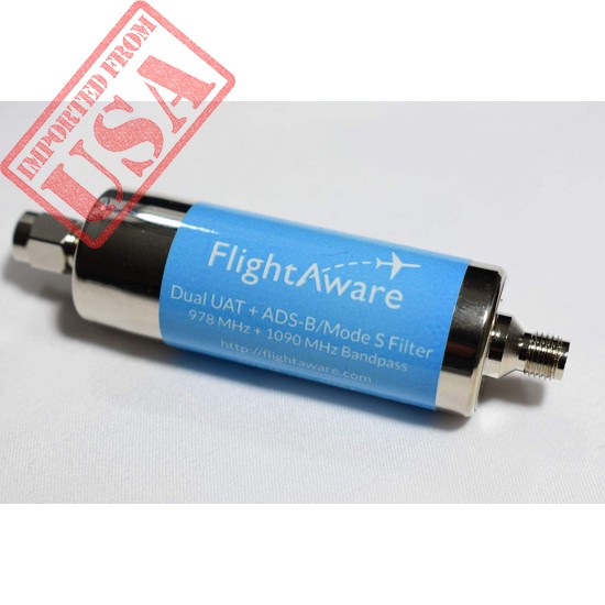 Buy online eADS-B Dual 978 MHz + 1090 MHz Band-Pass SMA Filter in Pakistan