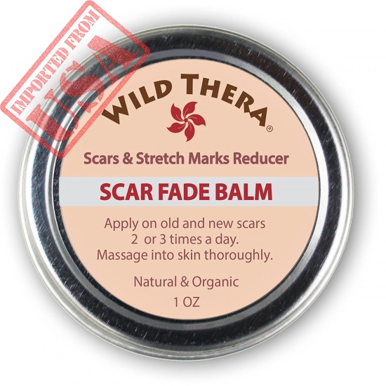 Safe & Effective Scar Fade Balm Best for Old Acne Scars, Pregnancy Scars & Stretch Marks Made in USA Sale in Pakistan
