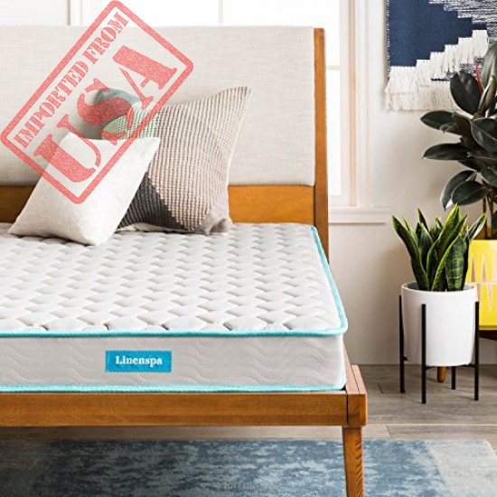 High Quality LINENSPA 6 Inch Innerspring Mattress sale in Pakistan