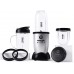 Magic Bullet Blender, Small, Silver, 11 Piece Set