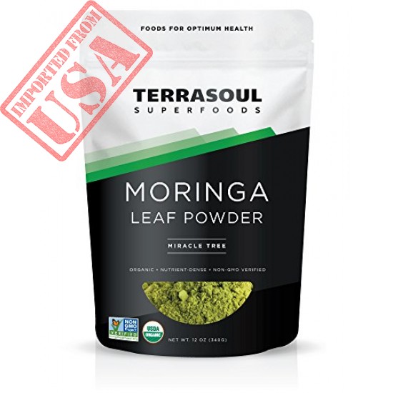 Terrasoul Superfoods Organic Moringa Leaf Powder, 12 Ounces