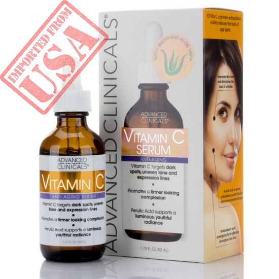 Original Advanced Clinical Vitamin C Anti-aging Serum for Dark Spots, Imported from USA