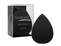 Aesthetica Cosmetics Beauty Sponge Blender - Latex Free and Vegan Makeup Sponge - For Powder, Cream or Liquid Application - One Piece