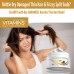 Vitamins Keratin Hair Mask Deep Conditioner - Protein Repair Boost for Dry Damaged and Color Treated Hair - Conditioning Treatment for Curly or Straight Thin Fine Hair