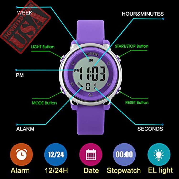 Skmei 1100 watch manual clearance