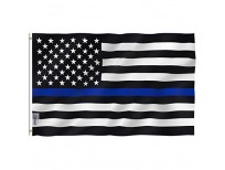 Anley Fly Breeze 3x5 Foot Thin Blue Line USA Flag Sale in Pakistan
