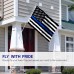 Anley Fly Breeze 3x5 Foot Thin Blue Line USA Flag Sale in Pakistan