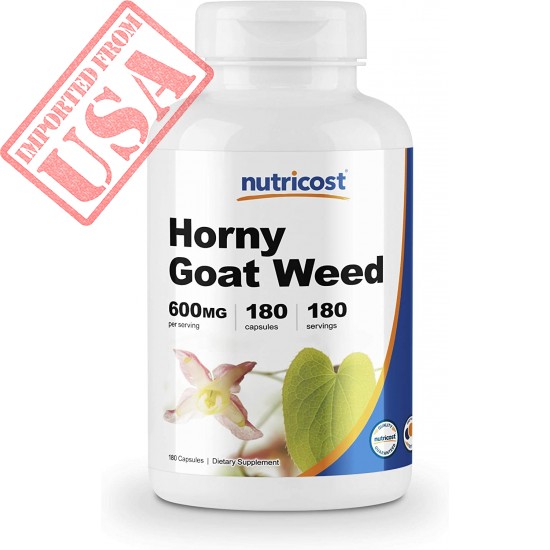Original Nutricost Horny Goat Weed Extract Made in USA Sale in Pakistan