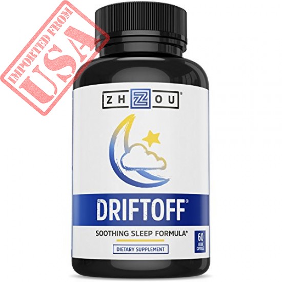 buy driftoff premium sleep aid with valerian root melatonin imported from usa, sale in pakistan