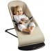 BABYBJÖRN Bouncer Balance Soft, Cotton/Jersey, Beige/Gray