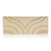 Buy Damara Womens Patterned Pearl Flap-Over Dazzling Clutch Evening Bag Online in Pakistan