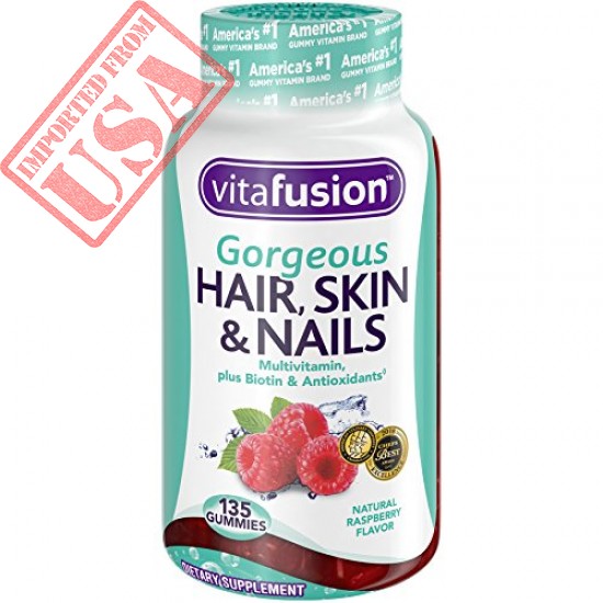 Buy imported Vitafusion Gorgeous Hair, Skin & Nails Multivitamin in Pakistan