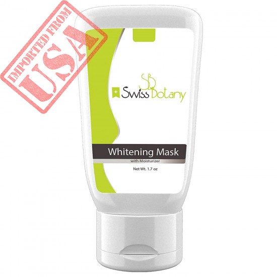 Swiss Botany Whitening Face Mask for Intimate Areas, Underarms, Butt, Knees, Inner Thights USA Made