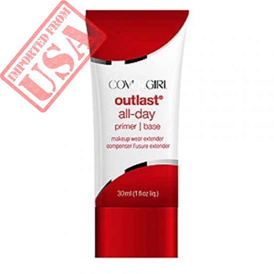 Buy covergirl outlast all day primer makeup wear extender, 1 fl oz (pack of 2) high quality original product Imported from USA