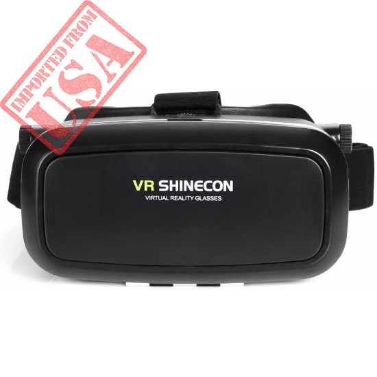 Morjava VR Shinecon 3D VR GLASS Head Mount Virtual Reality 3d Video Glasses for 4~6'' Smartphones 3d Movies Google Cardboard