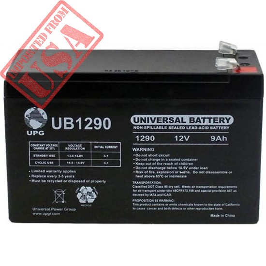 Universal Power Group 12V 9AH SLA Replacement Battery for APC Back-UPS 600 BN600