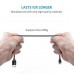 Anker Powerline+ Micro USB, Double Braided Nylon Cable for Samsung, LG, Motorola, and More Imported from USA