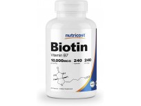 Original Nutricost Biotin (Vitamin B7) Gluten Free Non-GMO Buy online in Pakistan