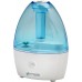 Pure Guardian H910BL Ultrasonic Cool Mist Humidifier, 14 Hrs. Run Time, 210 Sq. Ft. Coverage, Small Rooms, Quiet, Filter Free, Silver Clean Treated Tank