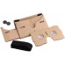 Blingkingdom - (2pcs in Pack) Cardboard Headset 3D Virtual Reality VR for Android Smart Phones iPhone + NFC and Head-Strap