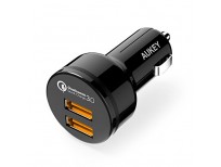 Buy Aukey Car Charger Quick Charge 39w Dual Ports Qualcomm Certified For Sale In Pakistan