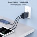 Buy Quick Charge AUKEY USB Wall Charger with 3 USB Ports & Foldable Plug Online in Pakistan