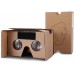 Google Cardboard,Topmaxions 3D VR Virtual Reality DIY VR Headset for 3D Movies and Games Compatible with Android & Apple Up to 6 Inch Easy Setup Machine