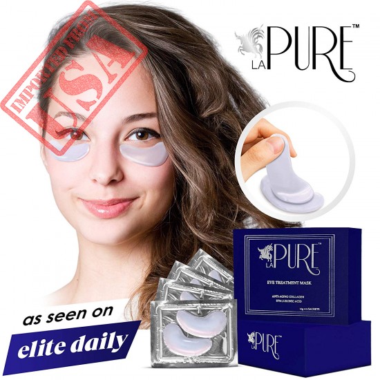 Buy La Pure Luxury Collagen Eye Mask, Premium Anti Aging Products with Hyaluronic Acid Online In Pakistan