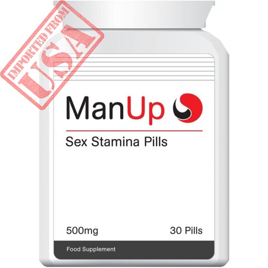 MAN UP Sex Stamina Pill Capsules Porn Star Sex for Hours All Night Cum Hard