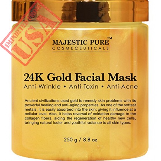 Buy Majestic Pure Gold Facial Mask Online in Pakistan