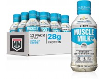 Muscle Milk Muscle Milk Light Protein Shake, Vanilla Creme, 28g Protein, 17 FL OZ, 12 Count