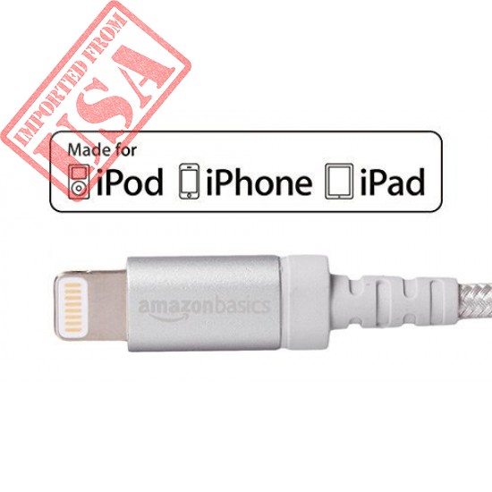 Buy Nylon Braided Lightning To Usb A Cable Mfi Certified Iphone Charger For Sale In Pakistan