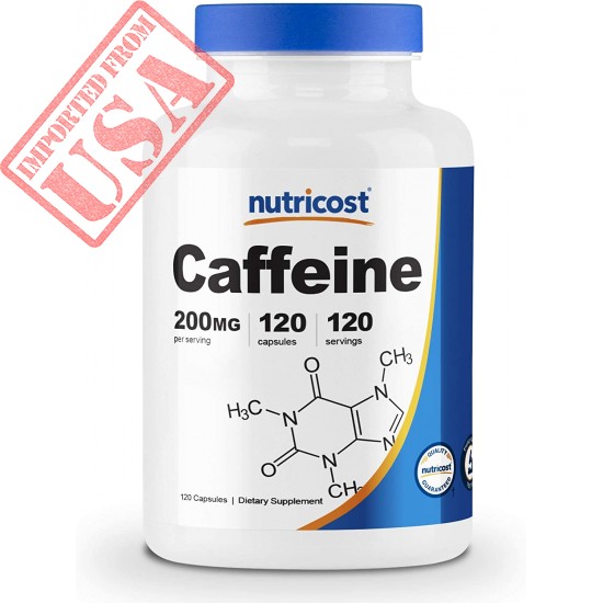 Nutricost Caffeine Pills 200mg, 120 Caps