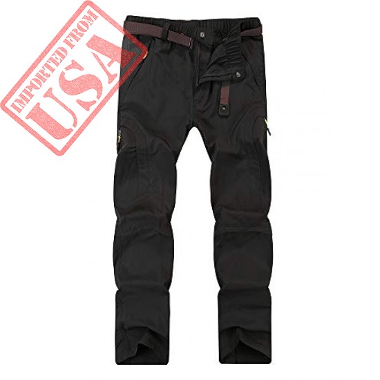Shop Convertible Lightweight Hiking Fishing Cargo Work Pant for Men imported from USA