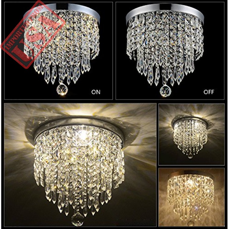 Hile Lighting Ku300074 Modern Chandelier Crystal Ball Fixture