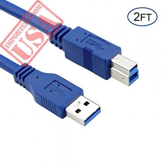 Original USB Cable - Type A-Male to Type B-Male sale in Pakistan