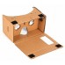 Google Cardboard Kit By Easy Tech Gear Virtual Reality VR Google Glasses Google Cardboard 3D Glasses for Mobile Phone 5.0 Screen and I Phones Screen + Adjustable Head Mount